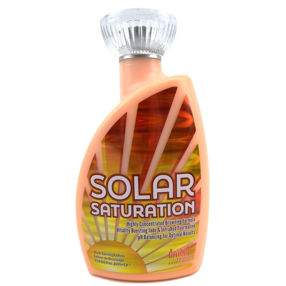 Devoted Creations Solar Saturation Dark Tanning Lotion 13.5 Fl Oz Browning